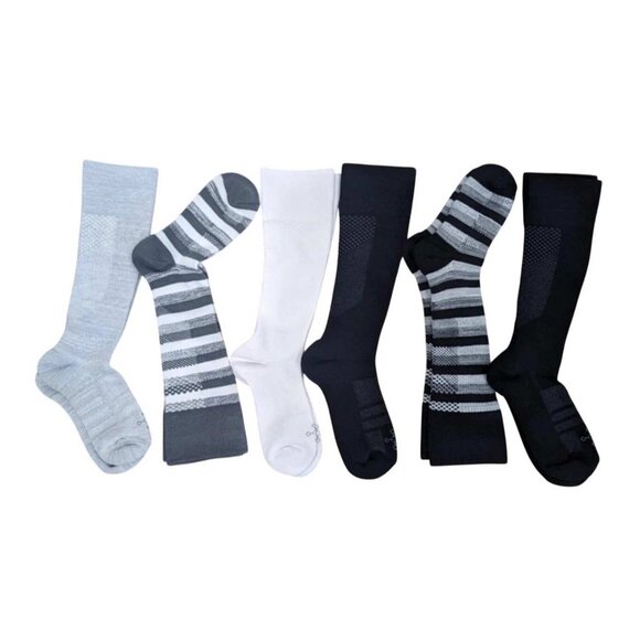 Tommie Copper UNISEX 6pk Snugstay WOTC Compression Socks MEDIUM WIDE - Picture 2 of 6